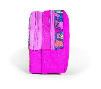 Yaygan 32186 Mavi-Pembe Bölmeli Çift Gözlü Cüzdan Kalemlik