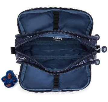 Kipling 15533024995 Siyah Bölmeli 3 Gözlü Cüzdan Kalemlik