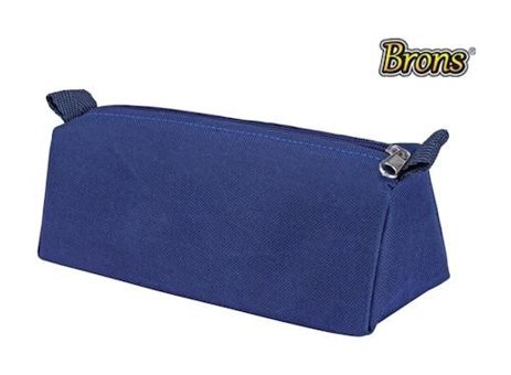 Brons Br-3020 Lacivert Düz Tek Gözlü Cüzdan Kalemlik