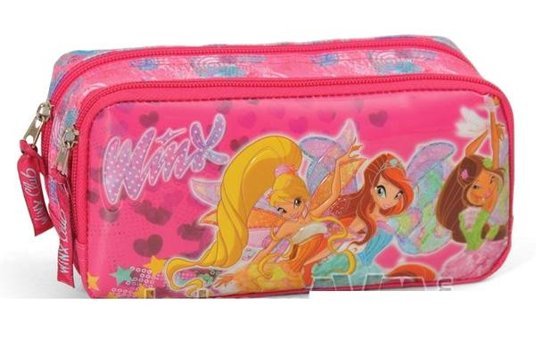 Winx Club 62147 Pembe Bölmeli Çift Gözlü Cüzdan Kalemlik
