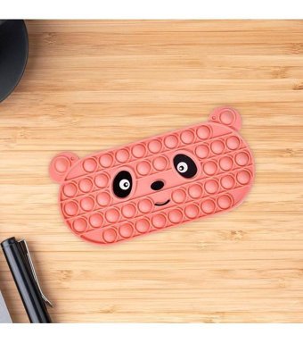 Magideal Pembe Popit Tek Gözlü Cüzdan Kalemlik
