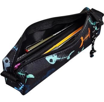 Jacbag Jac-15 Mavi-Turuncu Tek Gözlü Cüzdan Kalemlik