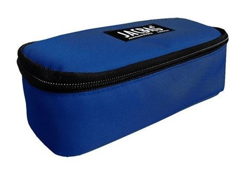 Jacbag Saks Mavisi Bölmeli Düz Çift Gözlü Cüzdan Kalemlik