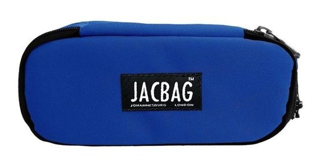 Jacbag Saks Mavisi Bölmeli Düz Çift Gözlü Cüzdan Kalemlik