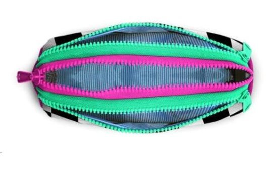 Coral High 22001 Pembe Bölmeli 3 Gözlü Cüzdan Kalemlik