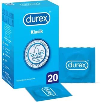 Durex Klasik Prezervatif 20'li