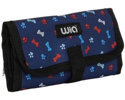 Wia Wklk7001-209 Lacivert Katlanabilir Tek Gözlü Rulo Kalemlik