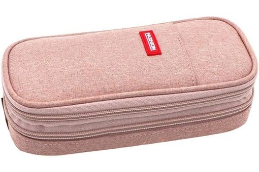 Magideal Gri-Pembe Tek Gözlü Kalemlik