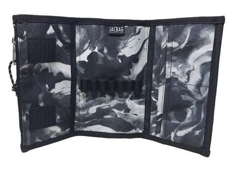 Jacbag Duplex Dumanlı Siyah Katlanabilir Cüzdan Kalemlik