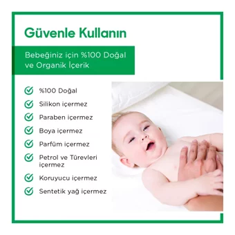 Heaven On Earth Organik Avokadolu Üzüm Çekirdeli Buğday Tohumlu Vegan Bebek Masaj Yağı 100 ml