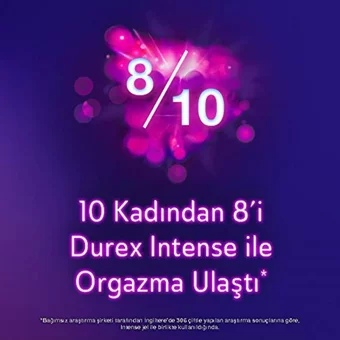 Durex Intense Tırtıklı Prezervatif 2x20'li
