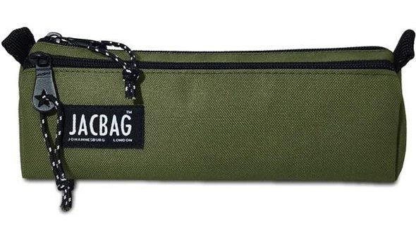 Jacbag Jac-02 Haki Bölmeli Düz Çift Gözlü Cüzdan Kalemlik
