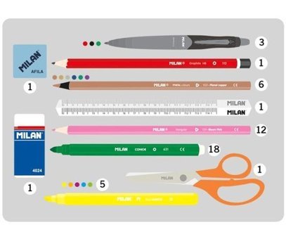 Kraf 081364Fn Mavi-Turuncu Bölmeli Katlanabilir 3 Gözlü Kalemlik