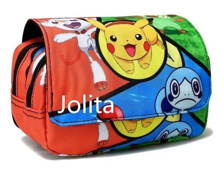Jolita Lk10003 Çok Renkli Bölmeli Çift Gözlü Cüzdan Kalemlik