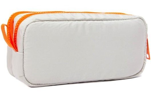 Kaff 01108 Turuncu Bölmeli Peluş Çift Gözlü Cüzdan Kalemlik