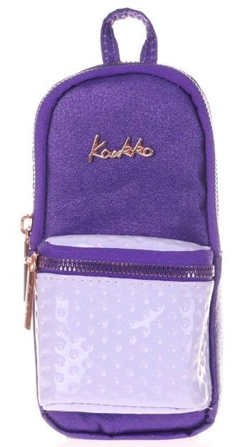Kaukko Magic Mor Bölmeli 3 Gözlü Cüzdan Kalemlik