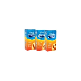 Durex Uyum Prezervatif 3x12'li