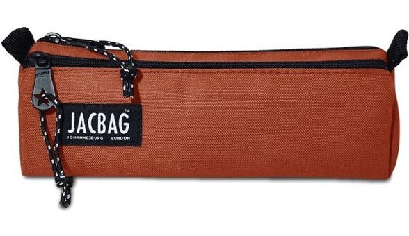 Jacbag Jac-02 Kiremit Bölmeli Düz Çift Gözlü Cüzdan Kalemlik