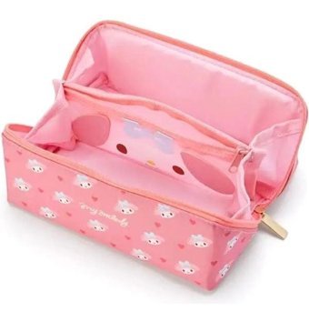 Jzcat Pembe Bölmeli 3 Gözlü Cüzdan Kalemlik