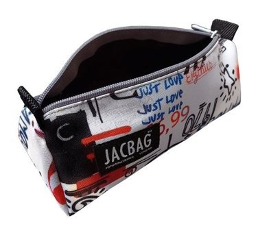 Jacbag Prime Beyaz Tek Gözlü Cüzdan Kalemlik
