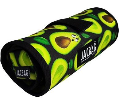 Jacbag Jac-14 Çimen Yeşili Katlanabilir Tek Gözlü Rulo Kalemlik