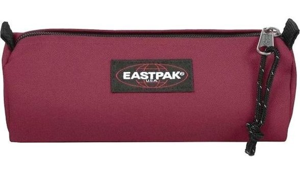 Eastpak Ek0003722A9 Bordo Düz Tek Gözlü Cüzdan Kalemlik