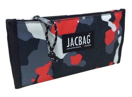 Jacbag Duplex Kırmızı Katlanabilir Cüzdan Kalemlik