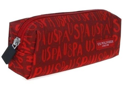 U.S. Polo Assn. Bordo Tek Gözlü Cüzdan Kalemlik