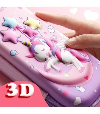 Unicorn Unicorn Lila Tek Gözlü Kalemlik