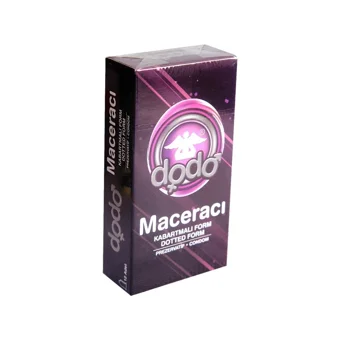 Dodo Ultra İnce Tırtıklı Prezervatif 4x12'li