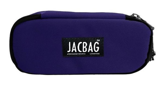 Jacbag Mor Bölmeli Düz Çift Gözlü Cüzdan Kalemlik