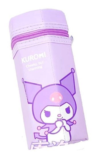 Jzcat Sekizgen Karikatür Mor Tek Gözlü Kalemlik