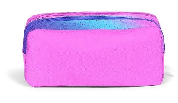 Coral High 12061 Pembe Bölmeli Çift Gözlü Cüzdan Kalemlik