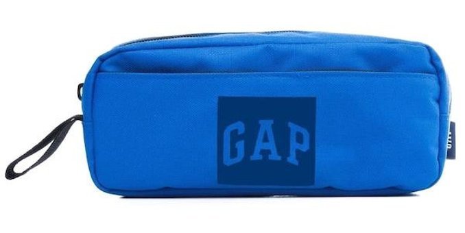 Gap Mavi Bölmeli Çift Gözlü Cüzdan Kalemlik