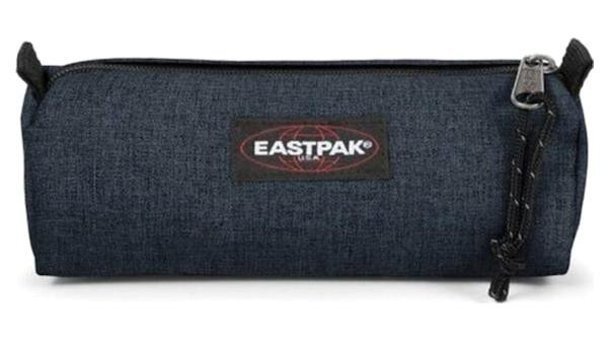 Eastpak Triple Gri Tek Gözlü Cüzdan Kalemlik