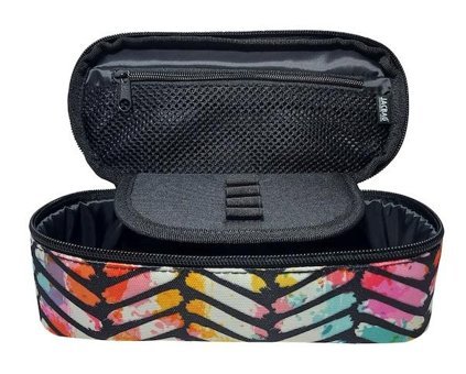 Jacbag Çok Renkli Bölmeli Çift Gözlü Cüzdan Kalemlik