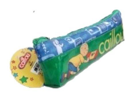 Caillou Mavi Tek Gözlü Cüzdan Kalemlik