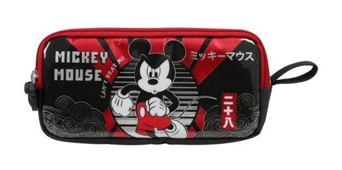 Mickey Mouse 2189 Siyah Bölmeli Çift Gözlü Cüzdan Kalemlik