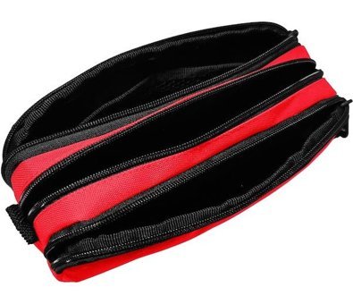 Jacbag Triple Pouch Kiremit Tek Gözlü Cüzdan Kalemlik
