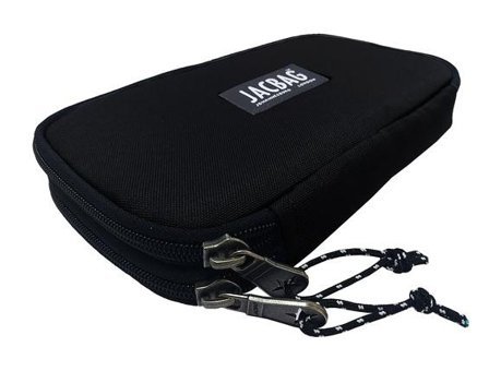 Jacbag Double Cover Siyah Bölmeli Çift Gözlü Cüzdan Kalemlik
