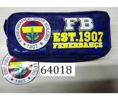 Hakan Çanta 64018 Lacivert-Sarı Bölmeli Çift Gözlü Cüzdan Kalemlik