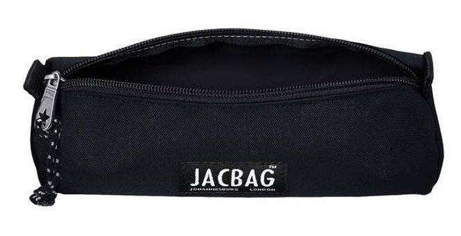 Jacbag Big Roll Siyah Düz Tek Gözlü Cüzdan Kalemlik