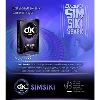 Okey Sımsıkı Prezervatif 10x10'lu