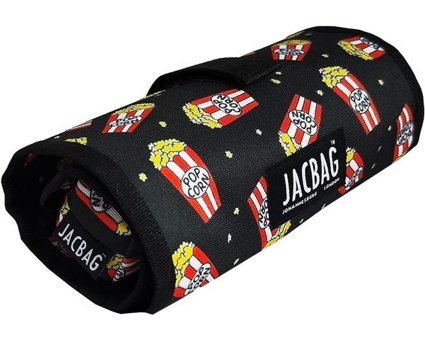 Jacbag Jac-14 Kırmızı-Sarı Katlanabilir Tek Gözlü Rulo Kalemlik