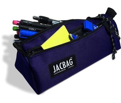 Jacbag Jac-02 Mor Bölmeli Düz Çift Gözlü Cüzdan Kalemlik