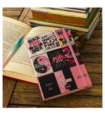 Shopiolog Pembe-Siyah Tek Gözlü Cüzdan Kalemlik