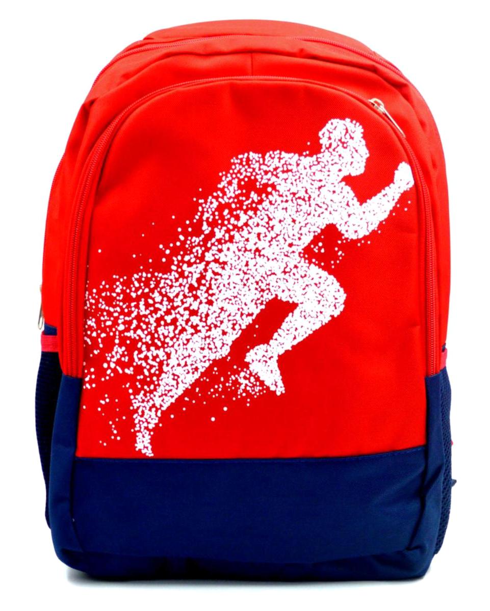 Sentor SN-2010 3 Gözlü Kırmızı Lise-Üniversite Unisex Sırt Çantası