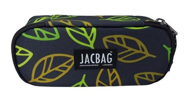 Jacbag Siyah-Yeşil Bölmeli Çift Gözlü Cüzdan Kalemlik