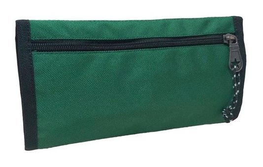 Jacbag Duplex Haki Düz Katlanabilir Cüzdan Kalemlik