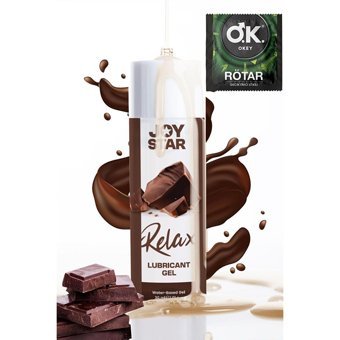 Okey Rötar Geciktiricili Prezervatif Tekli+Çikolatalı ve Kokulu Kayganlaştırıcı 30 ml+Su Bazlı Masaj Jeli